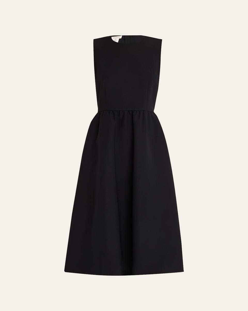 Pearl-Embellished Sleeveless Dress